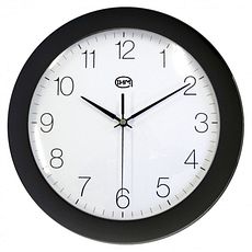 Horloge Ø 300 mm, verre bombé radio-pilotée